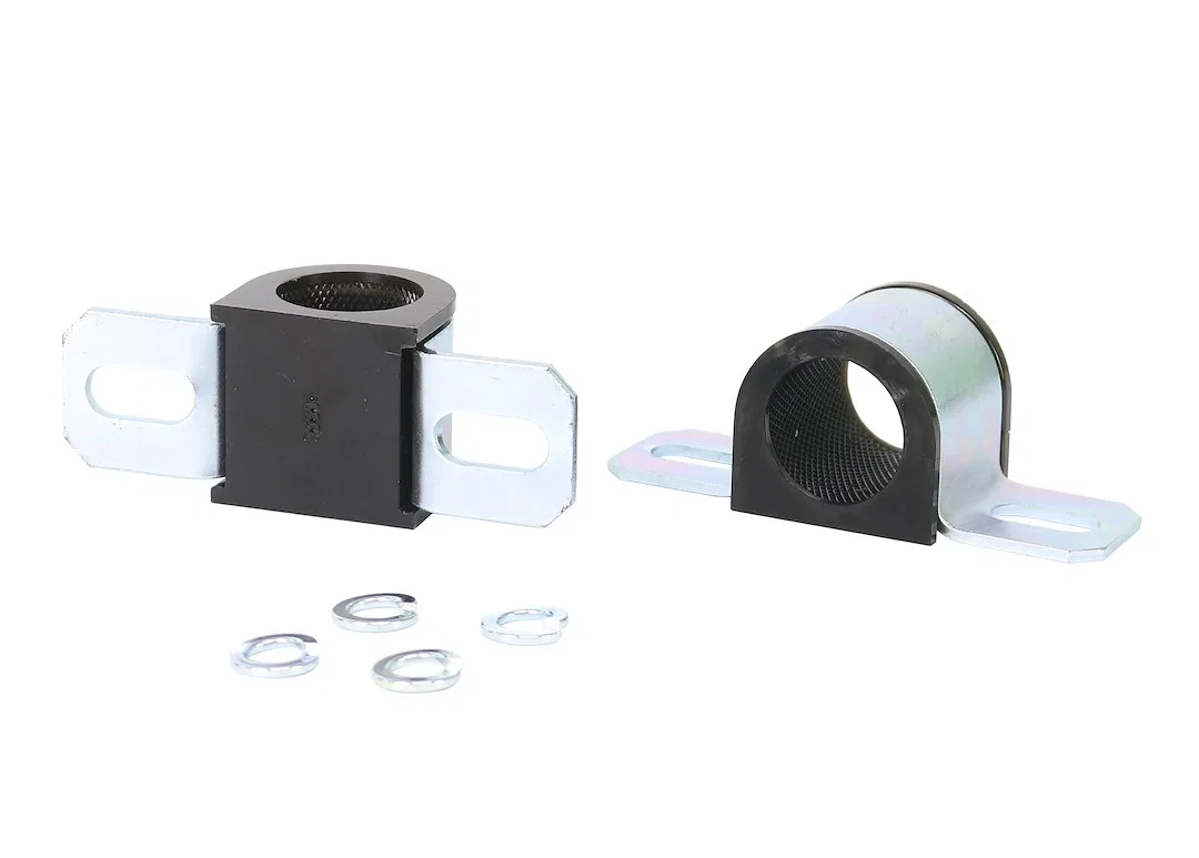W23816 – WHITELINE Stabilizer Bar Mount Bushing, Set Of 2 With Two Saddles/ Four Washers/ Grease